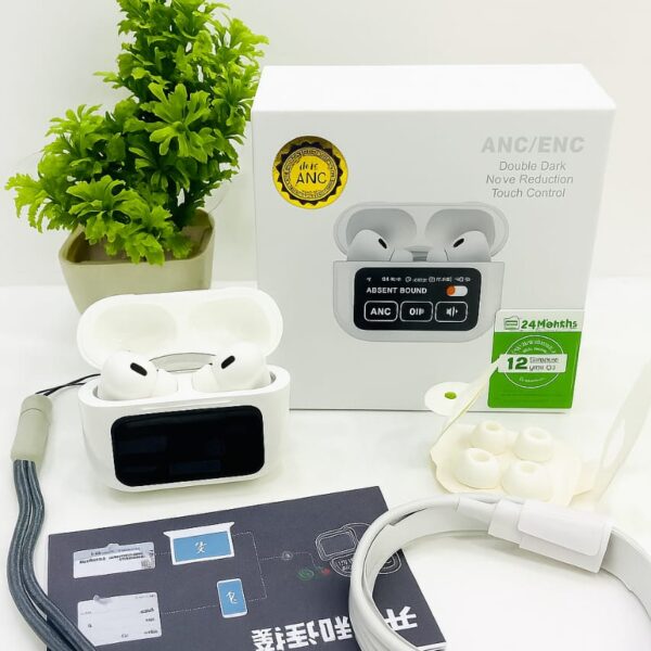 ANC/ENC Wireless Earbuds – Noise Cancelling Bluetooth Earphones with Touch Control